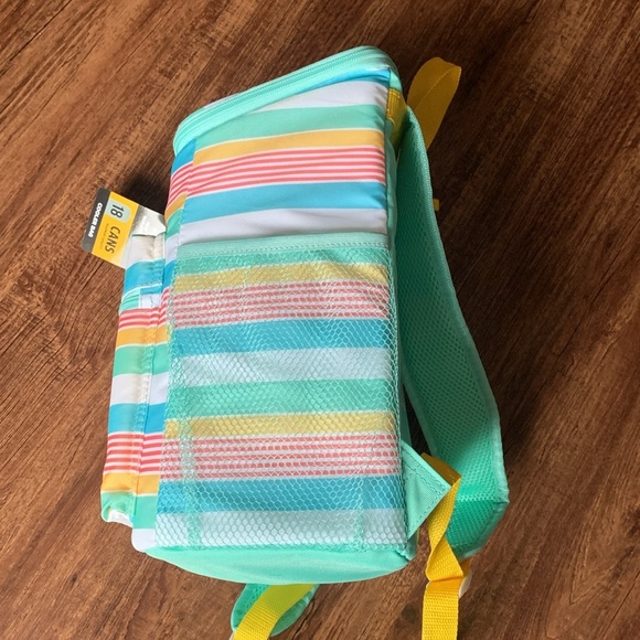Igloo Soft Backpack Cooler Bag Candy Stripes NWT - Picture 7 of 9